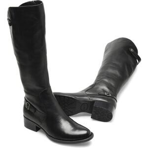 Born Women's Cupra Black Leather Boot in size 8.5
